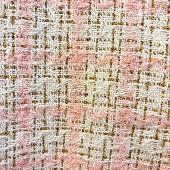 Blueberi Boulevard Pink Tweed Dress & Faux Fur Coat Set - 3-6M NWT - Picture 3 of 6